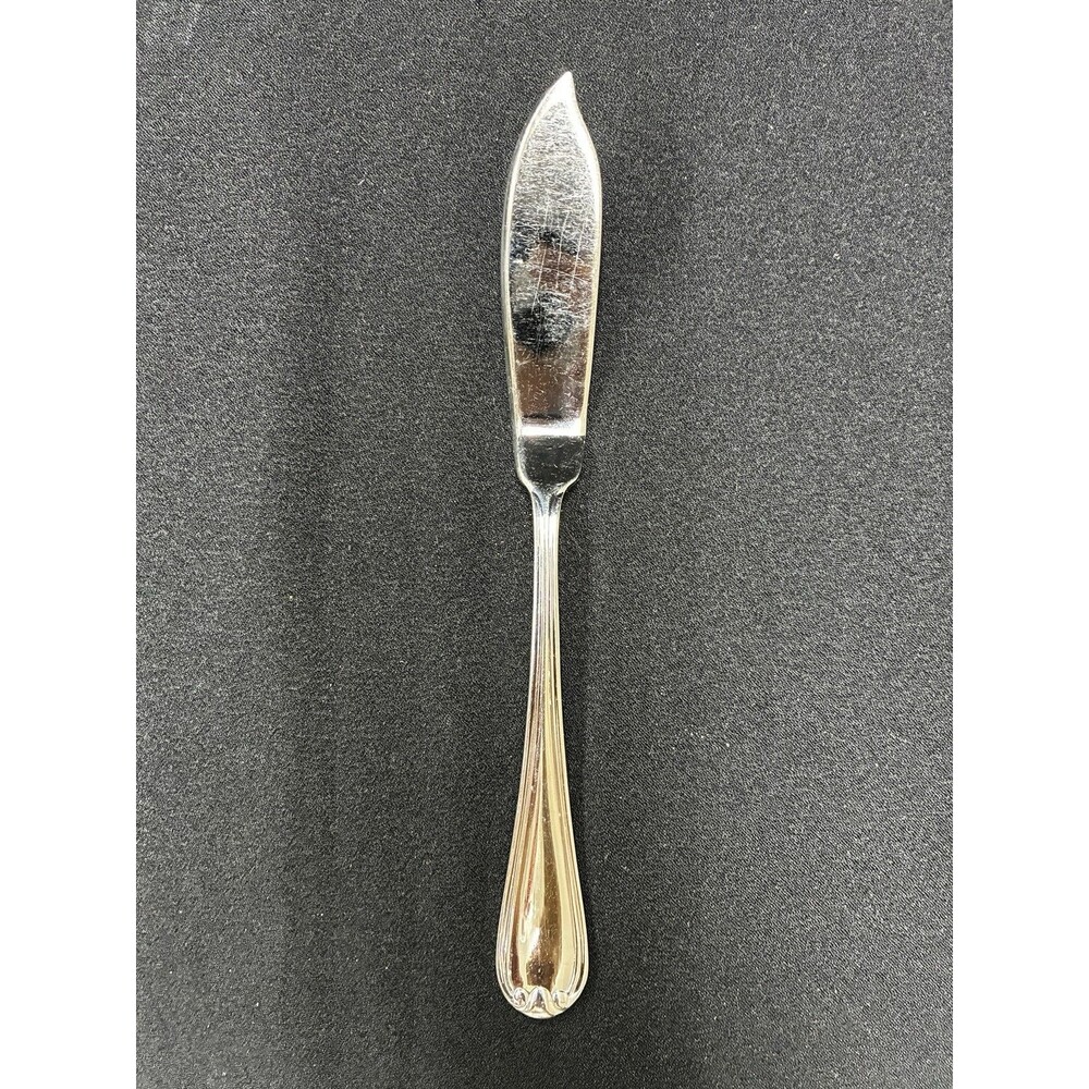 Reed & Barton Colby Master Butter Cheese Spreader Knife 18/10 Stainless China 7"